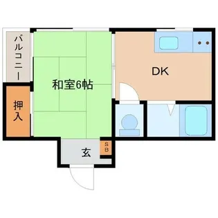 アネックス大庄【3階】の間取り