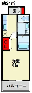 さくら館【304号室】の間取り