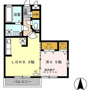 エクセレント アイランド【2階】の間取り