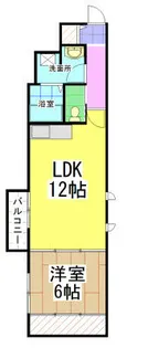 福岡県北九州市八幡西区岸の浦1丁目【アパート】の間取り