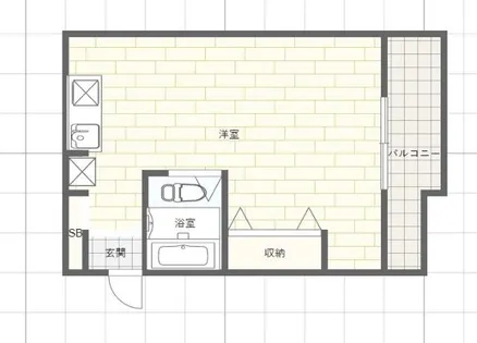 ジュネス姫路 I【7階】の間取り