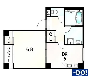 石橋マンション柊【3階】の間取り