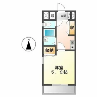 リエス尾頭橋【3階】の間取り
