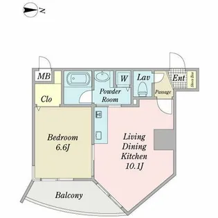 プロシード金山2【9階】の間取り