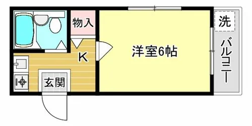 ハイムパルナイン【3階】の間取り