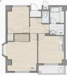 センチュリーコート緑【1階】の間取り