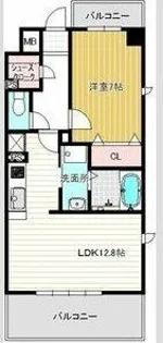 タワービレッジ【0201号室】の間取り