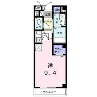 アビタシオン セレノ【1階】の間取り