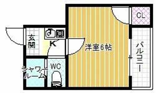 ローレルハイツ【1階】の間取り