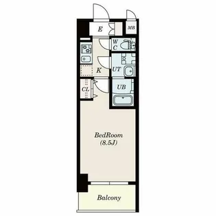 S-RESIDENCE浄心Ⅱ【1階】の間取り
