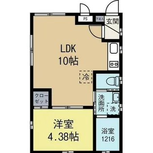 Le Gioie名駅【3階】の間取り