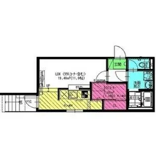 RadIAnce丸の内【102号室】の間取り