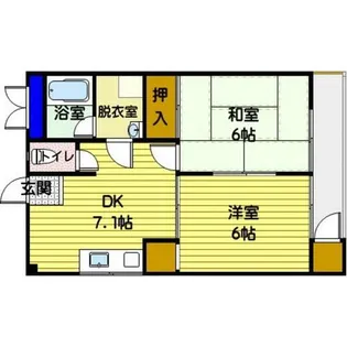 三代ビル【202号室】の間取り