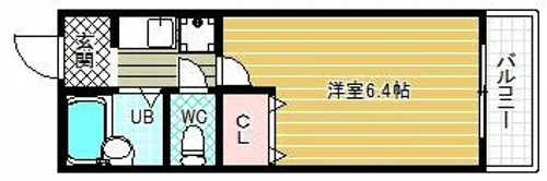 OMレジデンス柏原【2階】の間取り