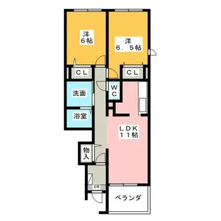 蔵弐【1階】の間取り