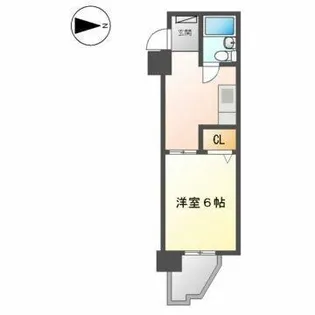 第5七福ビル【3階】の間取り