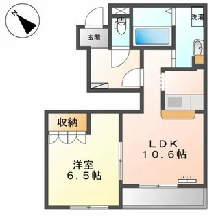 シュガー・N【1階】の間取り