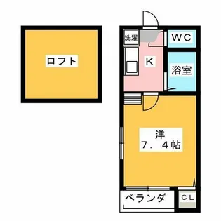 メゾン ド トリアノン【1階】の間取り