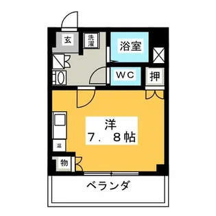 パークハイム鶴舞【5階】の間取り