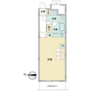 ドゥーエ大須【13階】の間取り