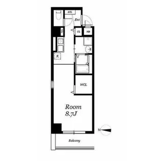 丸の内エンブルコート【7階】の間取り