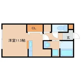 パークサイド・マ・メゾン2【1階】の間取り