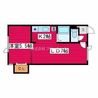 コンフォール札幌【5階】の間取り