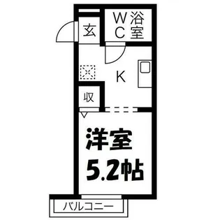 メゾン尾頭橋【2階】の間取り
