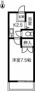 EAST COURT 犬山【1階】の間取り