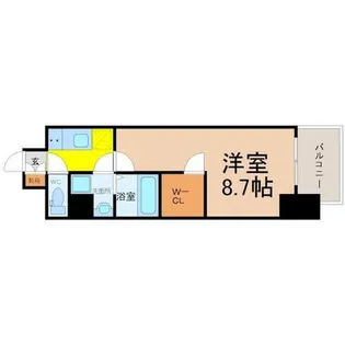 スリーアイランドタワー久屋大通【1階】の間取り