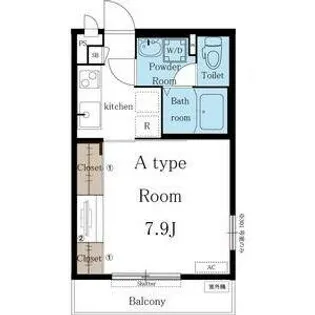 リブリ・GRAND葵【3階】の間取り