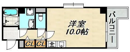 ノーヴァ・ヴィータ【4階】の間取り