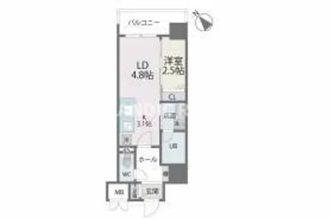 サニークレスト須崎町【4階】の間取り