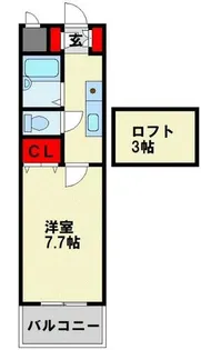 福岡県北九州市八幡西区引野2丁目【アパート】の間取り