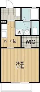 ピアチェーレ桜井【1階】の間取り