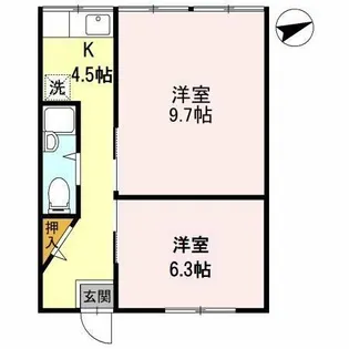 Comfort(コンフォート)恵【1階】の間取り