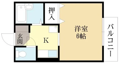 エクセルコート【2階】の間取り