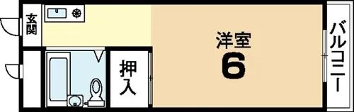 カサノーブレ【2階】の間取り