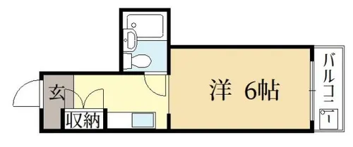 アークスヴィラ宇治【3階】の間取り