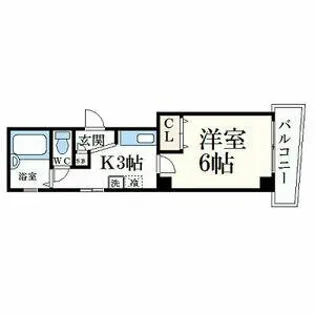 メゾン御影【2階】の間取り