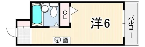 メゾン・ド・アクト【4階】の間取り