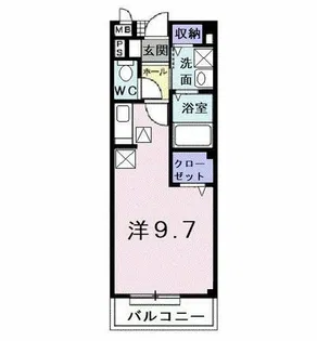 リフレ東百舌鳥A棟【1階】の間取り