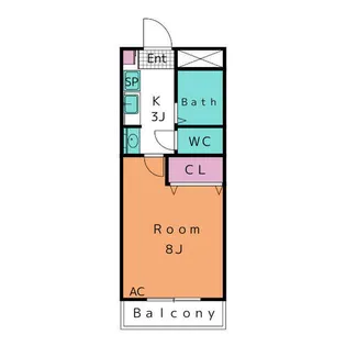 アーバンライフ伊賀【3階】の間取り