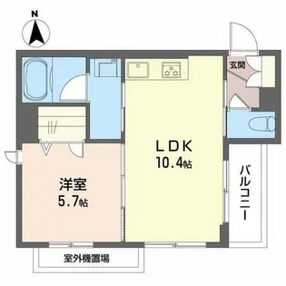 グレイス十三【2階】の間取り