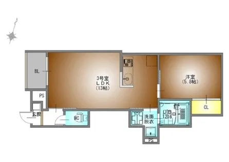 Regalest Belle【3階】の間取り