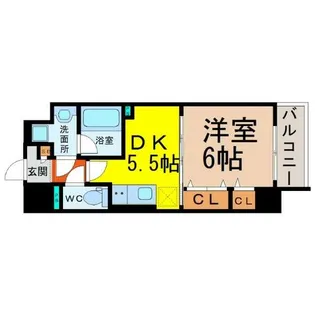 レガリア【5階】の間取り