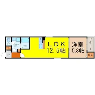 DEVELD橘【3階】の間取り