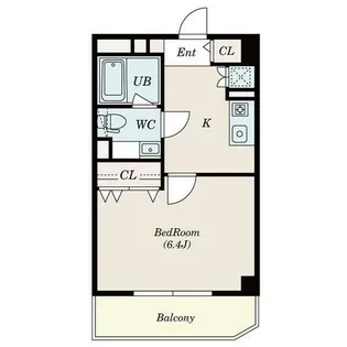 アール押切【5階】の間取り