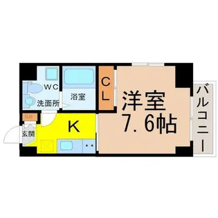 リアライズ高畑【8階】の間取り