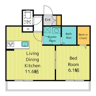 カイカーサ【2階】の間取り